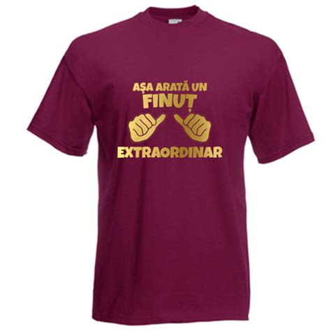 Tricou Asa Arata Un Finut Extraordinar