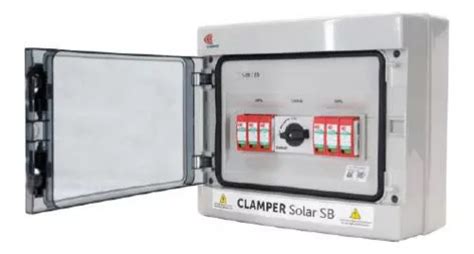 String Box Clamper Solar 2 Entradas 2 Saídas 18ka 16a 1040v Frete grátis