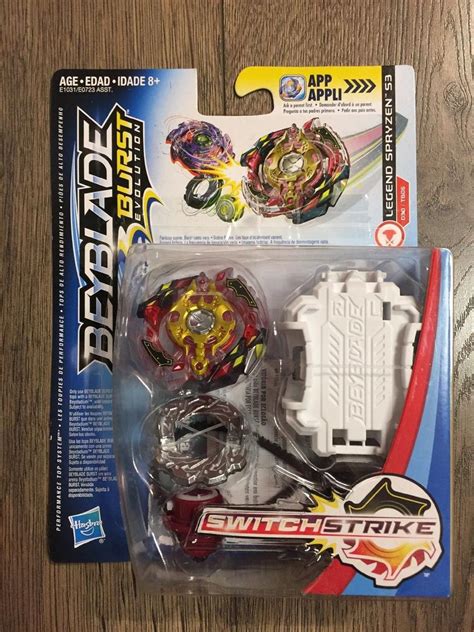 Beyblade Burst Evolution Legend Spryzen S3 D30 Tb06 Switch Strike Hasbro 1916502437