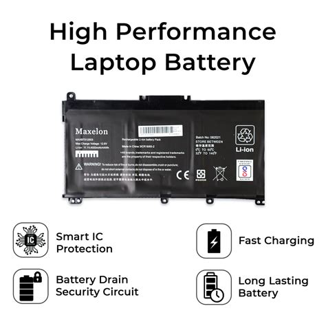 Maxelon Battery For Hp Tf Xl Pavilion X Cd Pavilion Hstnn Lb X