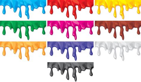 Colorful Paint Dripping