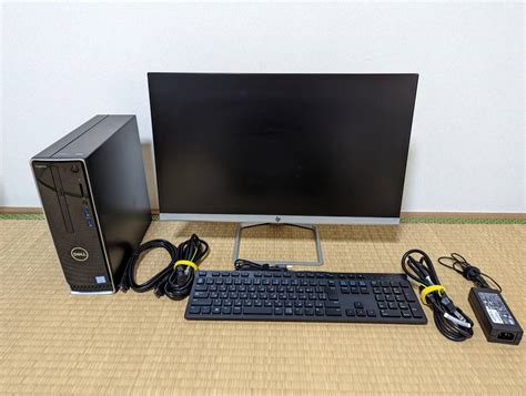 Dell Inspiron 3470 第9世代core I5 9400 8gb 1tb デル デスクトップpc Hpモニター 24f付き