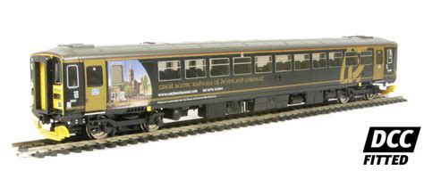 Hornby R2866x Class 153 Single Car Dmu In Wessex Trains Livery Dcc