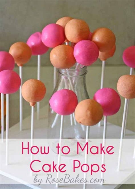 How To Make Cake Pops Cake Pops How To Make Perfect Cake Pops Cake Pop Recipe