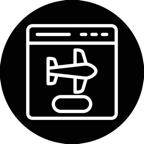 Flight Booking Vector Icon Design 23315261 Vector Art At Vecteezy