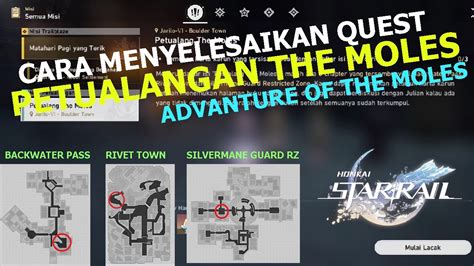 Cara Menyelesaikan Quest Petualangan The Moles I Advanture Of The Moles