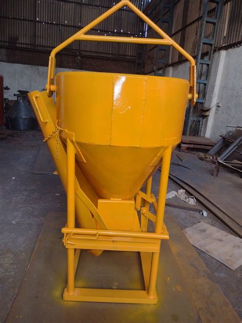 Concrete Bucket Cone Type Fixed Hopper Capacity 0 3 Mcube At Rs 27000