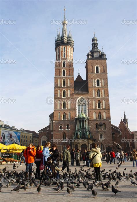 Mariacki Church Church Of Our Lady Assumed Into Heaven A Brick