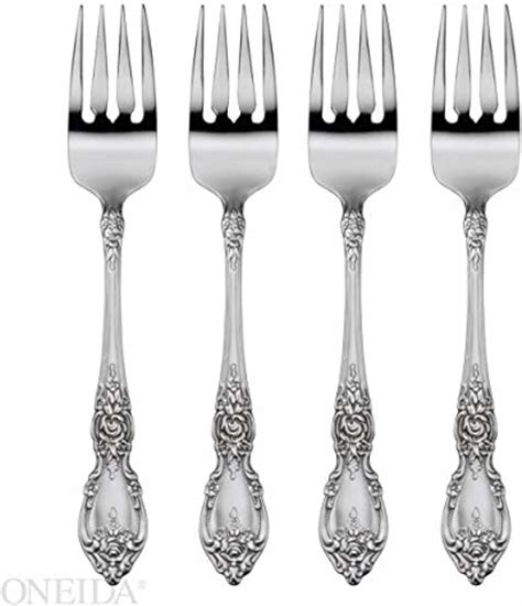 Amazon Oneida Chateau Fine Flatware Set 18 8 Stainless Set Of 4