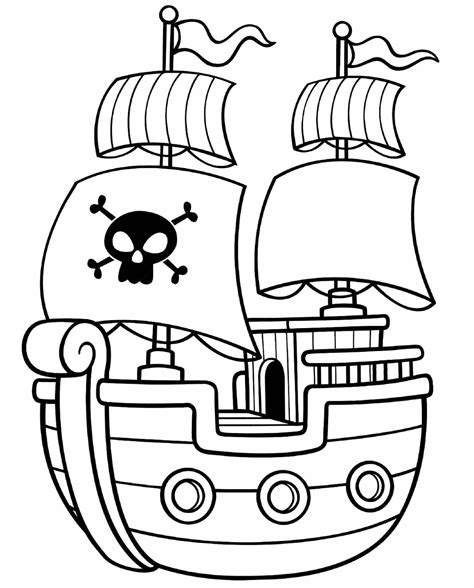 Barcos Piratas Para Colorear Cartoon Coloring Pages Coloring Pages