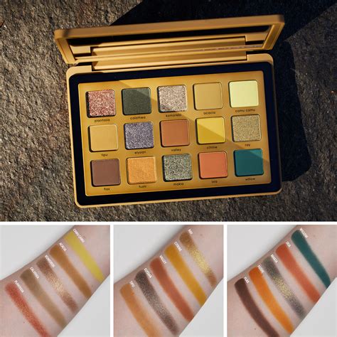 Natasha Denona Yucca Palette Swatches Coffee Makeup