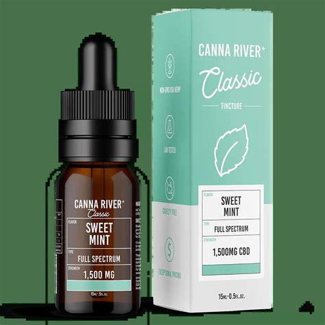 Canna River FS CBD Classic Tincture 1 500mg CannaCare