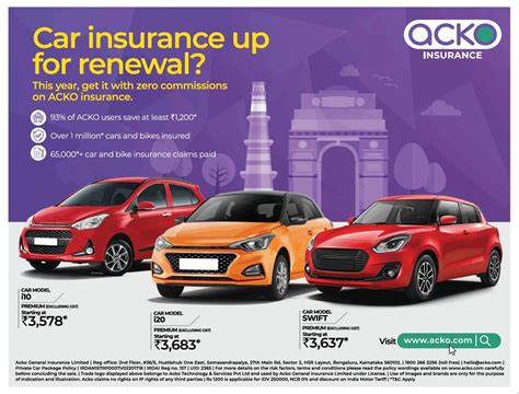 Acko Insurance Car Insurance Up For Renewal Ad - Advert Gallery