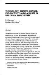 Reposit Rio Do Conhecimento Do Ipea Technology Climate Change