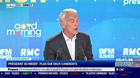 Patrick Martin Medef Plus Que Deux Candidats La Pr Sidence Du