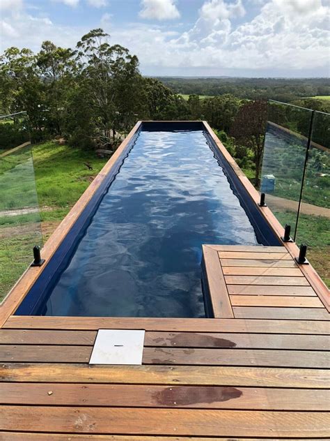 Shipping Container Swimming Pool Ft Ebay Shipping Container Pool