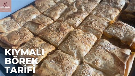 HAZIR YUFKA İLE KIYMALI BÖREK TARİFİ TADINA DOYAMAYACAĞINIZ ENFES BÖREK