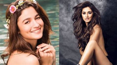 Disha Patani To Alia Bhatt Bollywood Actresses Who Posed In Topless