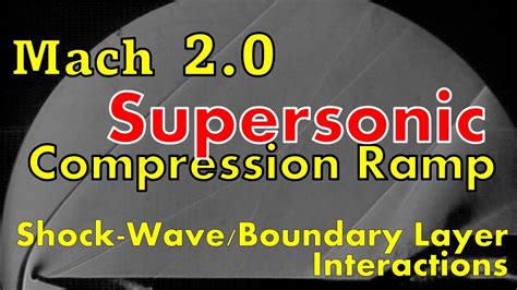 【luftvis Science】shock Wave Boundary Layer Interaction Compression