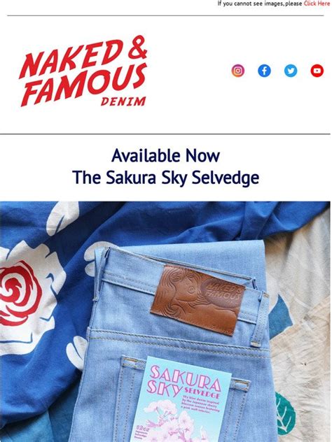 Naked And Famous Denim Unlock The Beauty Of Cherry Blossom Season