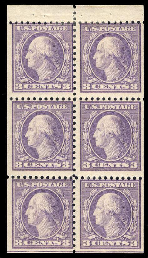 US Stamp Value Scott Catalog 502 3c 1918 Washington Perf 11