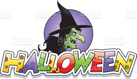 Cartoon Witch Halloween Graphic Stock Illustration Download Image Now Adult Adults Only