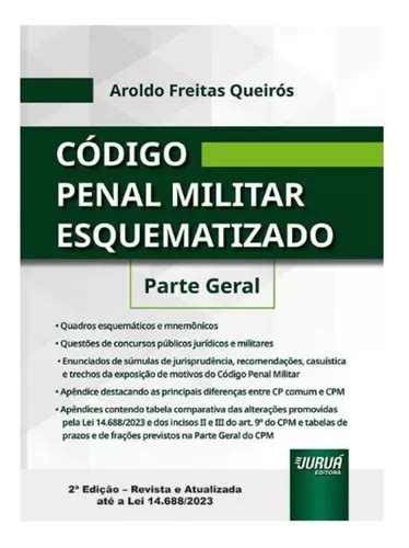 Código Penal Militar Esquematizado Frete grátis