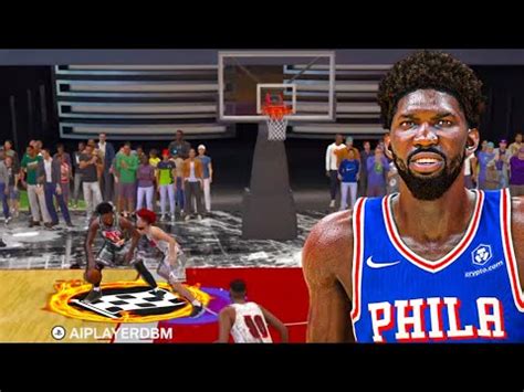 This Joel Embiid Build Is A Scoring Machine Against Rec Players In Nba