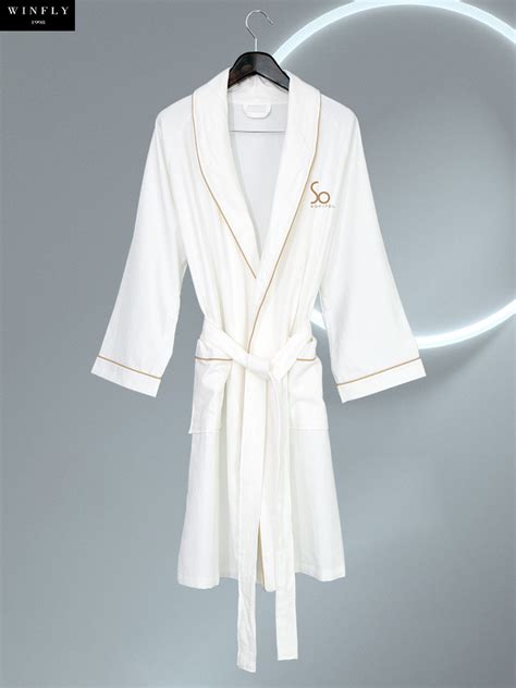 Luxury Embroidered Waffle Robes - Custom Waffle Bathrobes