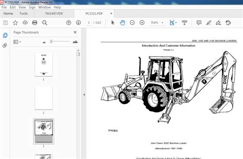 John Deere Backhoe Hydraulic Schematics