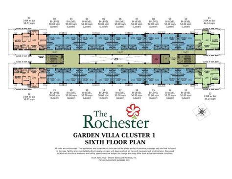 The floor plan - THE ROCHESTER