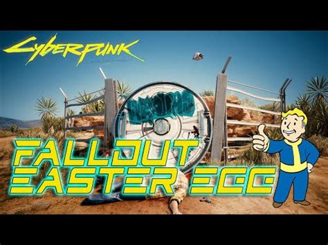 Cyberpunk Vault Fallout Easter Egg Youtube