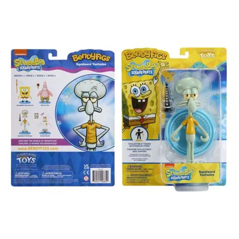 Spongebob Squarepants Bendyfigs Bendable Figura Squidward 18 Cm Noble Collection Eur 3990