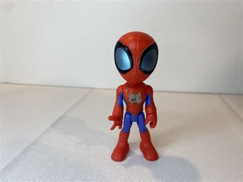 Marvel Spidey And His Amazing Friends Glow Tech Web Crawler Figure EBay