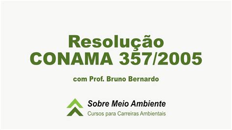 Resolu O Conama Parte Curso Ag Ncia Nacional De Guas E