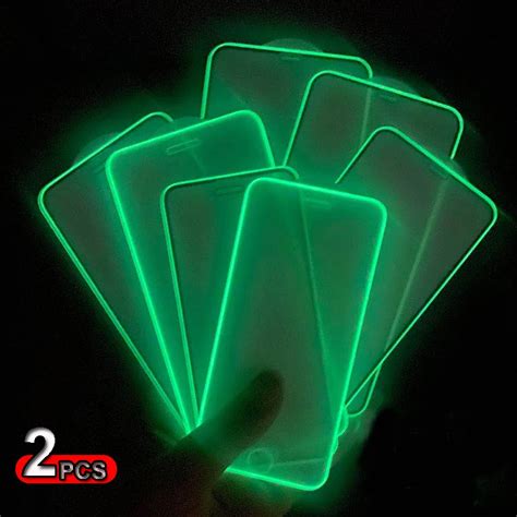 Luminous Screen Protectors For Samsung S22 Plus S21 FE S20 A33 A53 A51