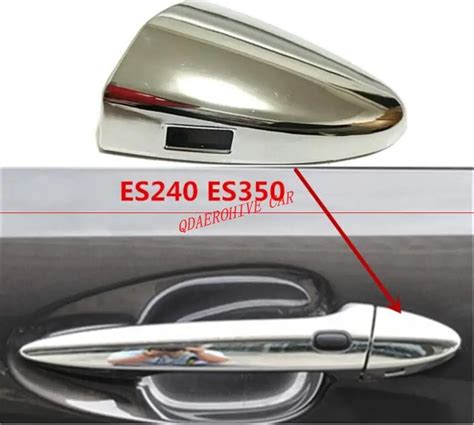 QDAEROHIVE Car Chrome Door Handle Cover For Lexus ES240 ES350 LS460