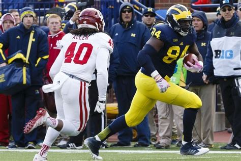 Michigan Football 2015 Depth Chart Preview Tight Ends