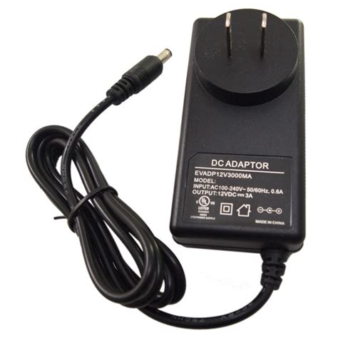 EV ADP12V3000MA 12V 3000mA 3A POWER SUPPLY ADAPTER 12V AC DC With UL