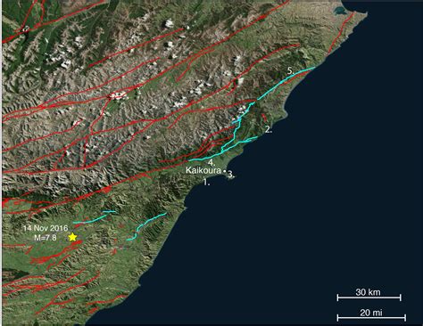 New Zealand earthquake damage map: Images reveal massive destruction ...