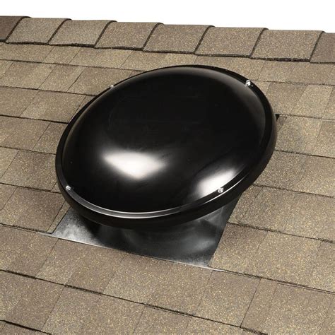 Master Flow 144 In Nfa Galvanized Steel Static Dome Roof Vent In Black For Sale In Carrollton