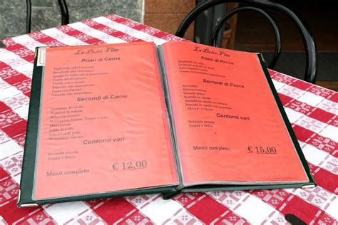 Menu Da La Dolce Vita Ristorante Cosenza