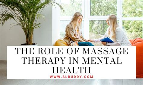 The Role Of Massage Therapy In Mental Health