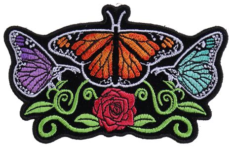 Butterflies And Flower Ladies Patch By Ivamis Patches