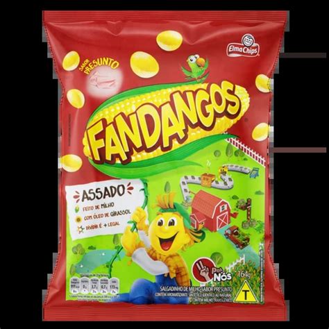 Salgadinho de Milho Presunto Elma Chips Fandangos Pacote 164g Panelão