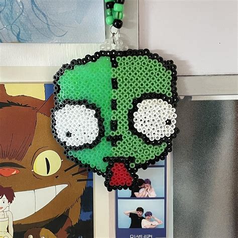 Gir Invader Zim S Handmade Scene Emo Kandi Depop