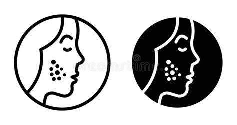 Acne Treatment Icon Perfect For Skincare And Dermatology Illustrations