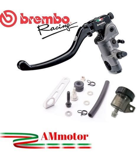 Pompa Frizione Brembo Radiale Rcs Racing Per Moto Kit Serbatoio Fume