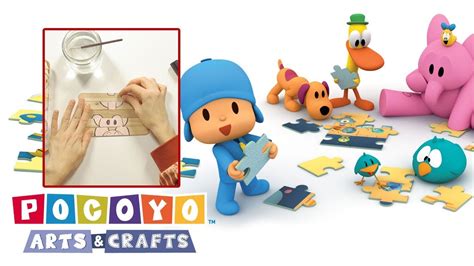 Pocoyo Arts Crafts Quebra cabeça de Pocoyo e amigos YouTube