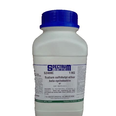 Betadex Sulfobutyl Ether Sodium At Rs 50000 In Thane ID 1350309